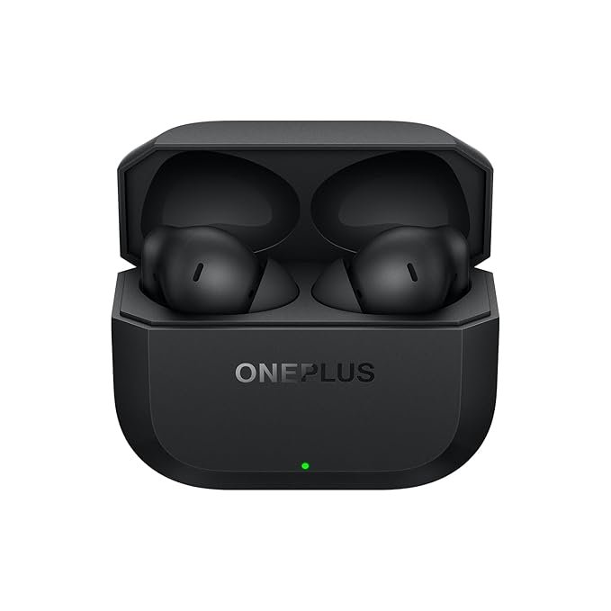 oneplus nord buds 3r tws earbuds up to 54 hours playback, 2 mic clear calls, 3d spatial audio, ai translation, 12.4mm drivers, dual device connectivity, 47ms low latency ash black