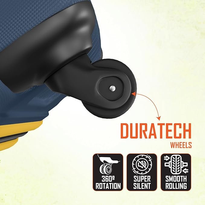 safari genius alley set of 3 (cabin+ medium + large) trolley bags hard case polypropylene, 4 wheels, 360 degree wheeling luggage, travel bag, suitcase for travel, trolley bags for travel, navy safari genius alley set of 3 (cabin+ medium + large) trolley bags hard case polypropylene, 4 wheels, 360 degree wheeling luggage, travel bag, suitcase for travel, trolley bags for travel, navy