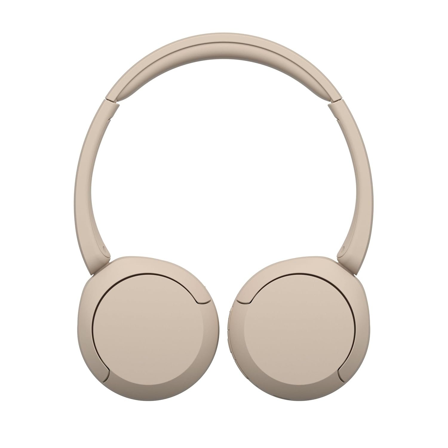 sony wh ch520 wireless bluetooth headphones on ear with mic, up to 50hrs battery, quick charge, dsee upscale, multipoint connectivity, voice assistant, customized eq beige